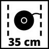 Триммер аккумуляторный бесщеточный Einhell GP-CT 36/35 Li BL-Solo (3411330)
