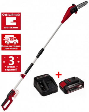 Акція! Набір Висоторіз акумуляторний Einhell GC-LC 18/20 Li T-Solo + зарядний пристрій і акумулятор 18V 2,5 Ah (3410581K) Акція! Набір Висоторіз акумуляторний Einhell GC-LC 18/20 Li T-Solo + зарядний пристрій і акумулятор 18V 2,5 Ah (3410581K)