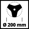 Ніж для тример-коси Einhell Agillo 200 мм (3405083)
