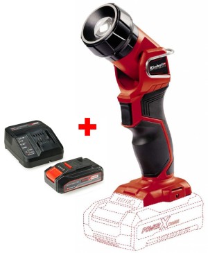 Акція! Набір ліхтарик акумуляторний 1 LED Einhell TE-CL 18 Li Н - Solo + зарядний пристрій та акумулятор 18V 2,5 Ah (4514130, 4512097) Акція! Набір ліхтарик акумуляторний 1 LED Einhell TE-CL 18 Li Н - Solo + зарядний пристрій та акумулятор 18V 2,5 Ah (4514130, 4512097)