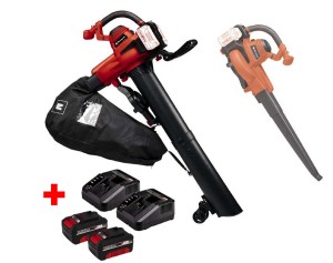 Набір садовий пилосос акумуляторний Einhell GE-LB 36/230 Li E - Solo + 2 Starter Kit 18V 4,0 Ah (3433630, 4512042-2 шт.) Набір садовий пилосос акумуляторний Einhell GE-LB 36/230 Li E - Solo + 2 Starter Kit 18V 4,0 Ah (3433630, 4512042-2 шт.)