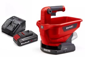Акція! Набір універсальний розкидач Einhell GE-US 18 Li-Solo + зарядний пристрій і акумулятор 18V 2,5 Ah (3415410, 4512097) Акція! Набір універсальний розкидач Einhell GE-US 18 Li-Solo + зарядний пристрій і акумулятор 18V 2,5 Ah (3415410, 4512097)