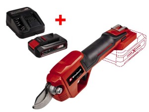 Акція! Набір секатор акумуляторний Einhell GE-LS 18 Li-Solo + зарядний пристрій і акумулятор 18V 2,5 Ah (3408300K) Акція! Набір секатор акумуляторний Einhell GE-LS 18 Li-Solo + зарядний пристрій і акумулятор 18V 2,5 Ah (3408300K)